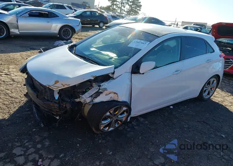 2013 Hyundai Elantra Gt из США, поврежденный, VIN KMHD35LE4DU051427